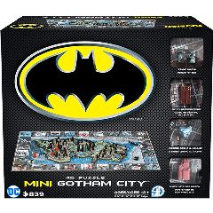 4D Cityscape: Mini Batman Gotham City Puzzle