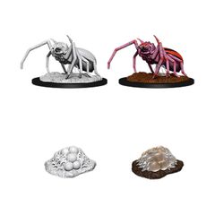 D&D; Nolzur's Marvelous Miniatures - Giant Spider & Egg Clutch