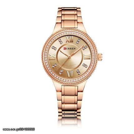 Γυναικείο Ρολόι Curren 9004 Rose Gold