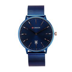 Unisex Ρολόι Curren 8302 Blue