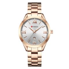 Γυναικείο ρολόι CURREN 9007 Rose Gold - White