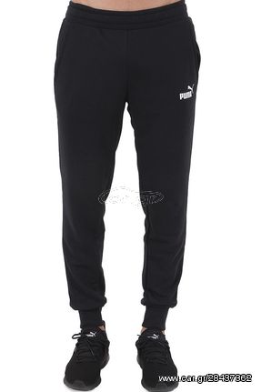 Men's Puma Essential Slim Pant In Black | 852429-01