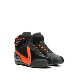 DAINESE ENERGYCA D-WP SHOES Black/Fluo-Red αδιάβροχο μποτάκι προσφορά