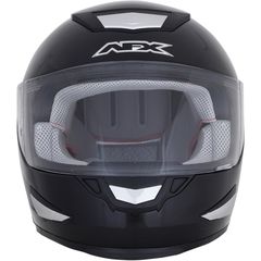 ΚΡΑΝΟΣ FX-99 SOLID STREET HELMET GLOSS BLACK -thumb-4