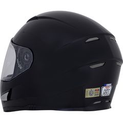 ΚΡΑΝΟΣ FX-99 SOLID STREET HELMET GLOSS BLACK -thumb-5