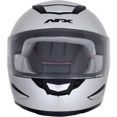 ΚΡΑΝΟΣ FX-99 SOLID STREET HELMET MATTE SILVER -thumb-3