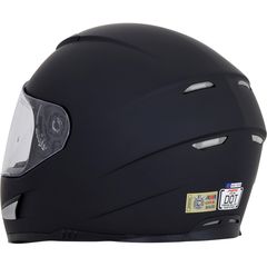 ΚΡΑΝΟΣ FX-99 SOLID STREET HELMET MATTE BLACK -thumb-2