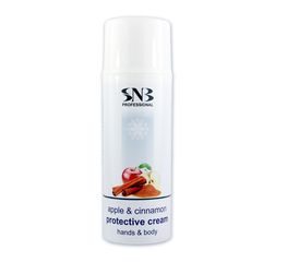 SNB Protective Hands and Body Cream Winter Care Apple & Cinnamon 100 ml