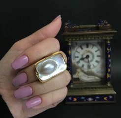 Δαχτυλιδι 18k με Μαργαριταρι-thumb-12