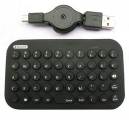 GEMBIRD BLUETOOTH MINI KEYBOARD 49 KEYS US LAYOUT BLACK - (KB-BTF2-B-US)