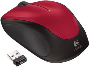 LOGITECH WIRELESS MOUSE M235 RED 910-002496