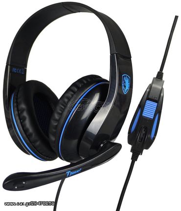 SADES GAMING HEADSET (TPOWER) - BLUE - (SA-701BL)