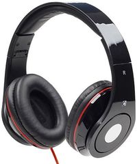 GEMBIRD FOLDING STEREO HEADPHONES DETROIT BLACK - (MHS-DTW-BK)