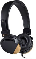 MELICONI SPEAK METAL BLACK STEREO HEADPHONE - (497456)