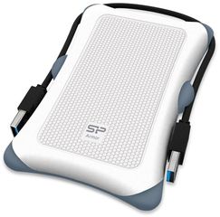 SILICON POWER ΕΞΩΤΕΡΙΚΟΣ HDD 1TB ARMOR A30 USB 3.1 ΛΕΥΚΟΣ - (SP010TBPHDA30S3W)