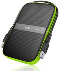 SILICON POWER ΕΞΩΤΕΡΙΚΟΣ HDD ARMOR A60 1TB USB 3.1 ΜΑΥΡΟ - (SP010TBPHDA60S3K)