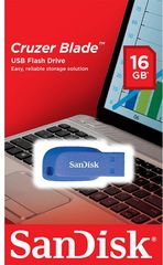 SANDISK USB 2.0 CRUZER BLADE 16GB BLUE