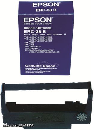 EPSON ERC-38B BLACK RIBBON - C43S015374