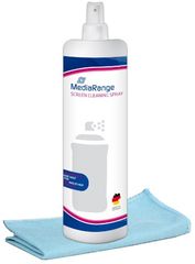 MEDIARANGE SCREEN CLEANING SPRAY WITH MICROFIBRE CLOTH 250 ML - (MR721)