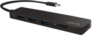 LOGILINK HUB TYPE-C 3.1 WITH CARD READER - (UA0312)