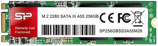 SILICON POWER SSD A55 256GB M.2 2280 SATA III 560-530MB/S - (SP256GBSS3A55M28)