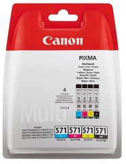 CANON ΜΕΛΑΝΙ INKJET CLI-571 C/M/Y/BK MULTIPACK - (0386C005)