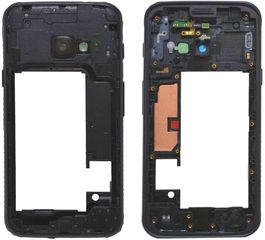 ΜΕΣΑΙΟ ΠΛΑΙΣΙΟ SAMSUNG SM-G390F GALAXY XCOVER 4 ΜΕ ΤΖΑΜΑΚΙ ΚΑΜΕΡΑΣ, ΑΚΟΥΣΤΙΚΟ ΚΑΙ ΠΛΗΚΤΡΟ ON/OFF ORIGINAL GH98-41218A