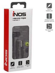 HANDS FREE MONO INOS 3.5MM FLATRON II ΜΕ ΜΙΚΡΑ ΑΚΟΥΣΤΙΚΑ ΜΑΥΡΟ