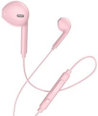 HOCO M55 HANDS FREE EARPHONES STEREO 3.5 MM ΡΟΖ ΜΕ ΜΙΚΡΟΦΩΝΟ ΚΑΙ ΠΛΗΚΤΡΟ ΛΕΙΤΟΥΡΓΙΑΣ