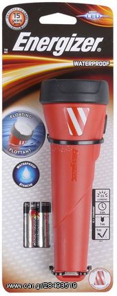 ENERGIZER WATERPROOF RED 2XAA LIGHT F081101 - (7638900418811)