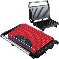 LIFE STG-101 RED SANDWICH TOASTER WITH GRILL PLATES 700W