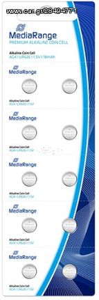 ΑΛΚΑΛΙΚΗ ΜΠΑΤΑΡΙΑ MEDIARANGE PREMIUM COIN CELLS AG4 1.5V (LR626) (10 PACK) - (MRBAT111)