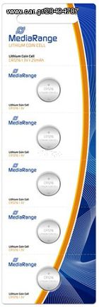 ΜΠΑΤΑΡΙΑ ΛΙΘΙΟΥ MEDIARANGE COIN CELLS CR1216 3V (5 PACK) - (MRBAT133)