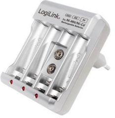 LOGILINK CHARGER FOR RECHARGEABLE BATTERIES - (PA0168)