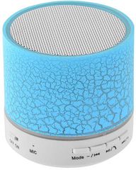 LAMTECH BLUETOOTH SPEAKER LED LIGHT WITH FM BLUE - (LAM020243)