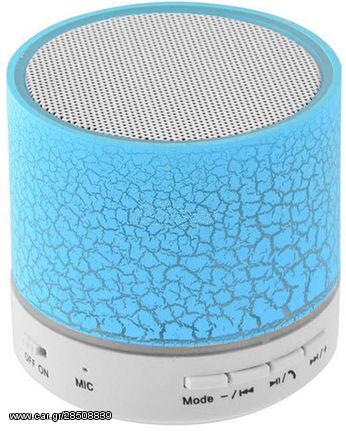 LAMTECH BLUETOOTH SPEAKER LED LIGHT WITH FM BLUE - (LAM020243)