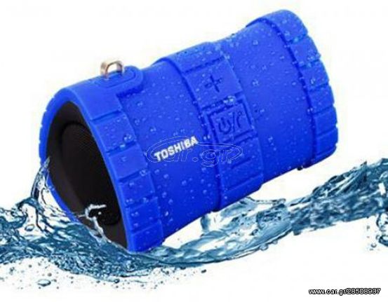 TOSHIBA AUDIO FLOATING WATERPROOF BLUETOOTH SPEAKER BLUE - (TY-WSP100-BLU)