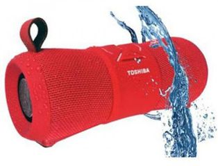 TOSHIBA AUDIO BLUETOOTH PORTABLE SPEAKER RED - (TY-WSP200-RED)