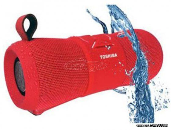 TOSHIBA AUDIO BLUETOOTH PORTABLE SPEAKER RED - (TY-WSP200-RED)