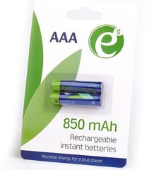 ENERGENIE READY TO USE RECHARGEABLE BATTERIES AAA 850MAH 2PCS/PACK - (EG-BA-AAA8R-01)