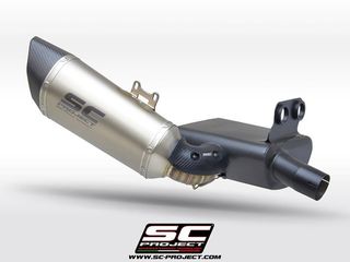 Sc Project Εξάτμιση Τελικό SC-1R Titanium/Carbon End BMW F 900 R 2020 - 2022 Euro5  (Η Τιμή ειναι ενδεικτική,Ρωτήστε μας για την προσφορά μας)