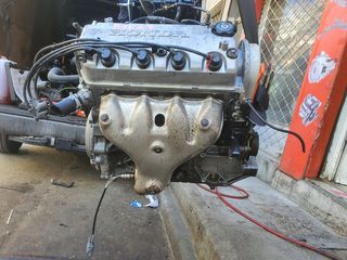 ΚΙΝΗΤΗΡΑΣ ΑΠΟ HONDA CIVIC, 1.4CC, ME AR.KIN (D14A7)-thumb-1