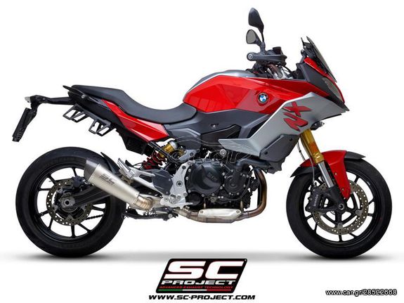 Sc Project Εξάτμιση Τελικό Conical Titanium/Carbon End BMW F 900 XR 2020 - 2022 Euro5