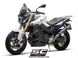 Sc Project Εξάτμιση Τελικό Oval Full Carbon BMW F 800 R 2017 - 2020 Euro4