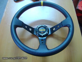 TIMONI MOMO STEERING DRIFTING CARBON REPLICA-thumb-3