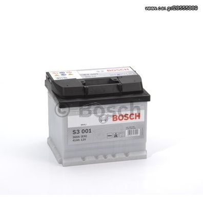 Μπαταρία Αυτοκινήτου Bosch S3001 12V 41AH-360EN