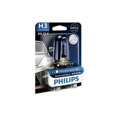 Λάμπα Philips H3 12V 55W Diamond Vision 5000K 12336DVB1