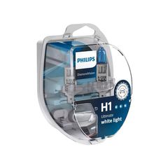 Λάμπες Philips H1 12V 55W Diamond Vision 5000K 12258DVS2