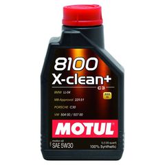 Λιπαντικό Κινητήρα Motul 8100 X-Clean + 5W30 C3 1lt