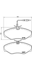 Σετ Τακάκια BREMBO P68026